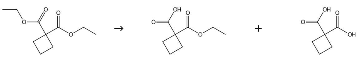 1，1-环丁基二甲酸的制备及其用途