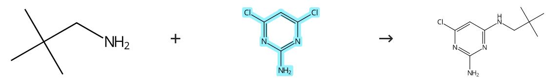 2-氨基-4,6-二氯嘧啶的脱氯胺化反应