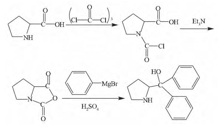 (R)-(+)-α,α-二苯基脯氨醇的应用与制备