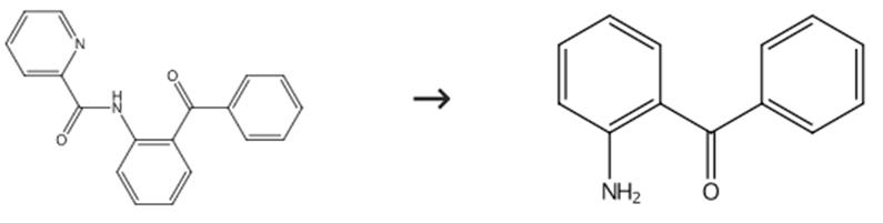 图2 2-氨基二苯甲酮的合成路线