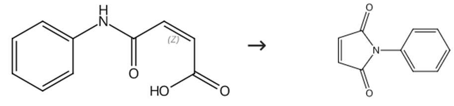  图2 N-苯基马来酰亚胺的合成路线