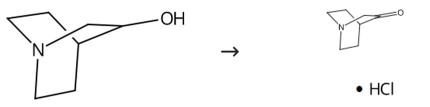 3-奎宁环酮盐酸盐的合成及其用途