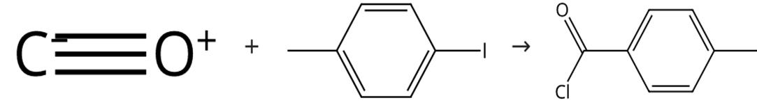 图1 对甲基苯甲酰氯的合成路线