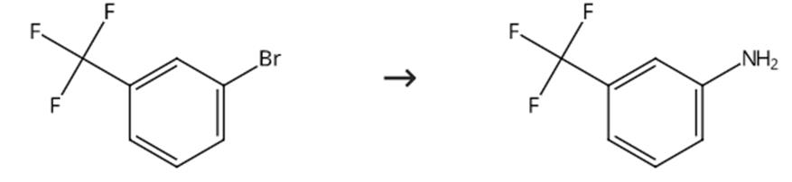 图2 间氨基三氟甲苯的合成路线