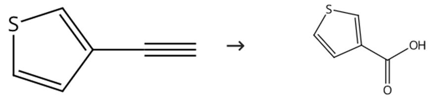 图2 3-噻吩甲酸的合成路线