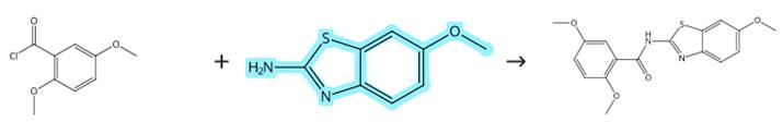 2-氨基-6-甲氧基苯并噻唑的酰化反应