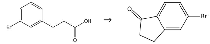图2 5-溴茚酮的合成路线