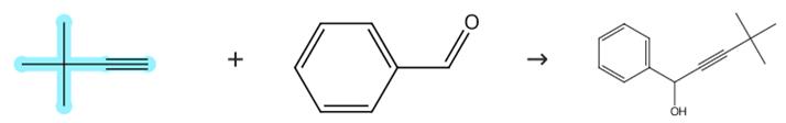 3,3-二甲基-1-丁炔的亲核加成反应