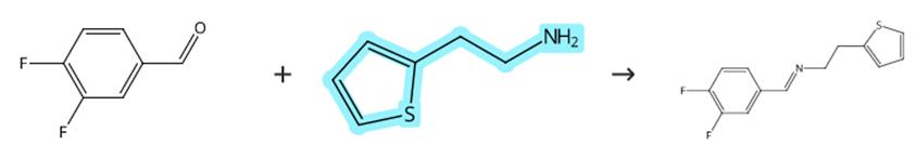 2-噻吩乙胺的缩合反应