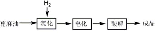 12-羟基硬脂酸的生产路线