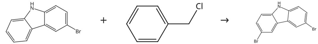 图3 3，6二溴咔唑的合成路线