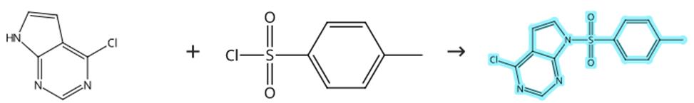 4-氯-7-甲苯磺酰基-7H-吡咯[2,3-D]嘧啶的医药应用