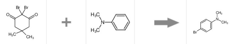 图1 4-溴-N,N-二甲基苯胺的合成反应式.png