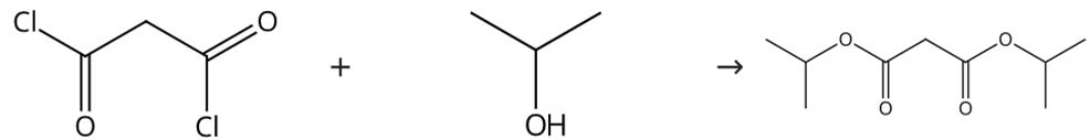 图1 丙二酸二异丙酯的合成路线