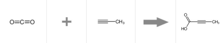 图1 2-丁炔酸的合成反应式.png