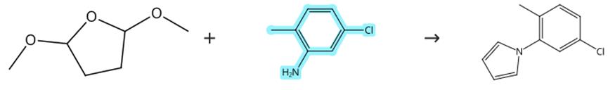 5-氯邻甲苯胺的缩合反应