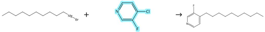 4-氯-3-氟吡啶的亲核取代反应