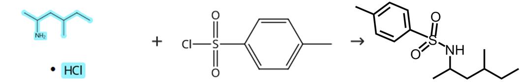 1,3-二甲基戊胺盐酸盐的理化性质