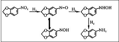 催化加氢合成3,4-亚甲二氧基苯胺
