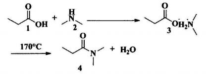 一种N,N-二甲基丙酰胺的生产工艺
