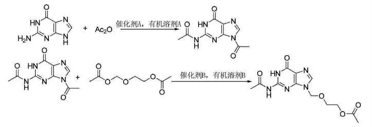 双乙酰阿昔洛韦合成路线