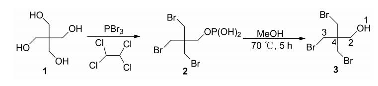 三溴化磷法合成三溴新戊醇