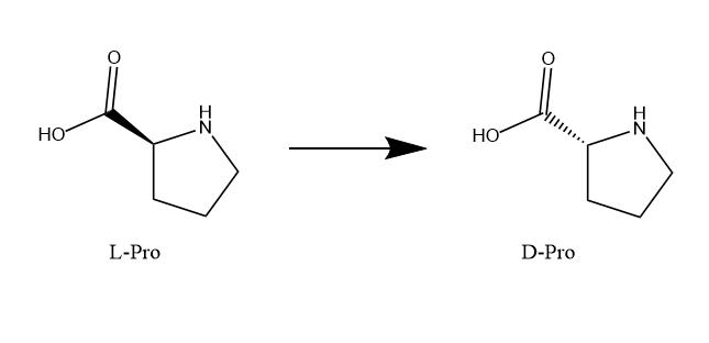 Synthesis of D-Proline