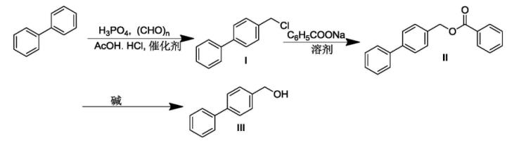 4-联苯甲醇合成路线