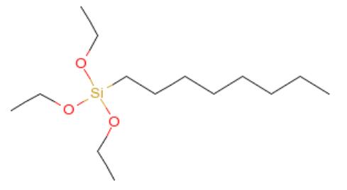 正辛基三乙氧基硅烷结构式
