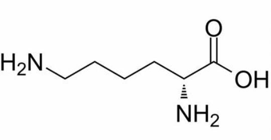 D-赖氨酸结构式