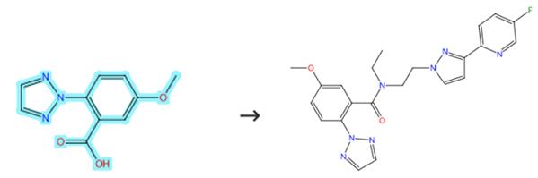 5-甲氧基-2-(2H-1,2,3-三唑-2-基)苯甲酸的酰胺化反应