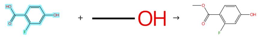 2-氟-4-羟基苯甲酸的酯化反应