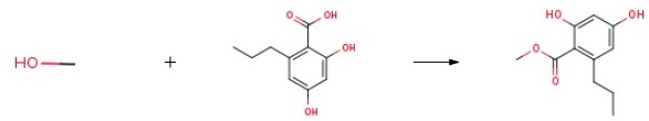 2,4-dihydroxy-6-propyl-benzoic acid methyl ester