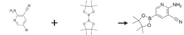 2-Amino-3-cyanopyridine-5-boronic Acid Pinacol Ester