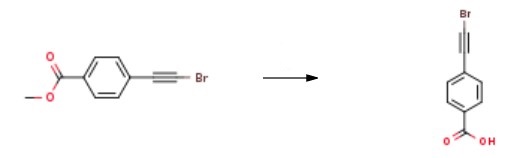 4- (broMoethynyl)benzoic acid