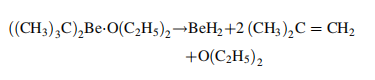 Beryllium hydride synthesis