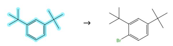 1,3-二叔丁基苯的溴化反应