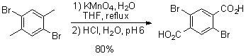 2,5-ジブロモ-p-キシレンからの合成