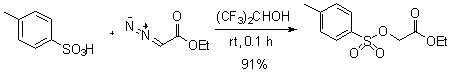 p-トルエンスルホン酸からの合成 
