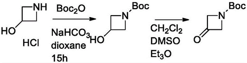 synthesis route of tert-Butyl 3-oxoazetidine-1-carboxylate