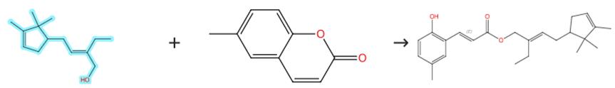 2-亚龙脑烯基丁醇的酯化反应