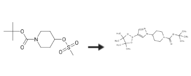 tert-Butyl 4-[4-(4,4,5,5-tetramethyl-1,3,2-dioxaborolan-2-yl)-1H-pyrazol-1-yl]piperidine-1-carboxylate