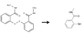 2-mercapto-N-methylbenzamide synthesis