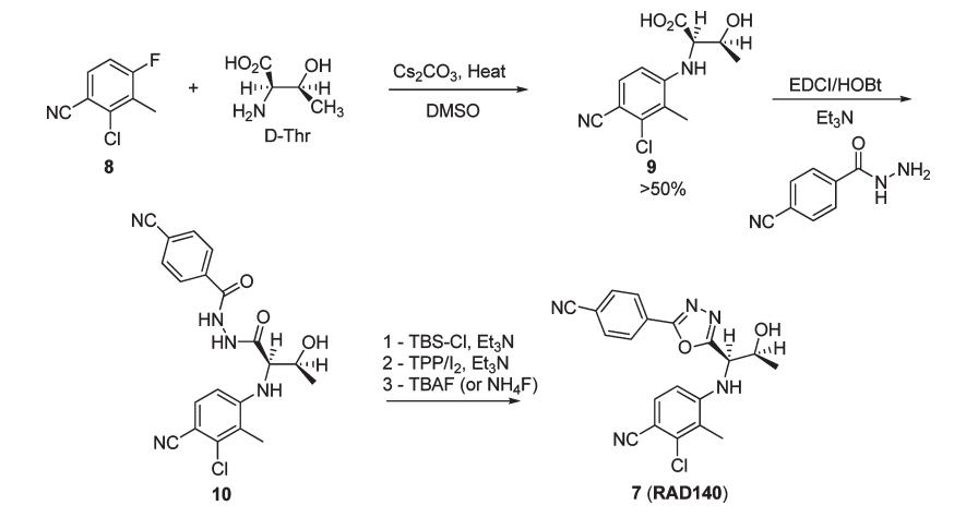 RAD-140合成路线