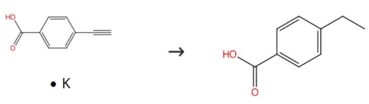 图1 对乙基苯甲酸的合成路线