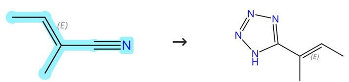 2-甲基-2-丁烯腈的环加成反应