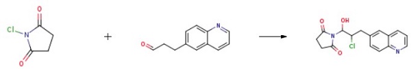 1-[2-Chloro-1-hydroxy-3-(6-quinolinyl)propyl]-2,5-pyrrolidinedione
