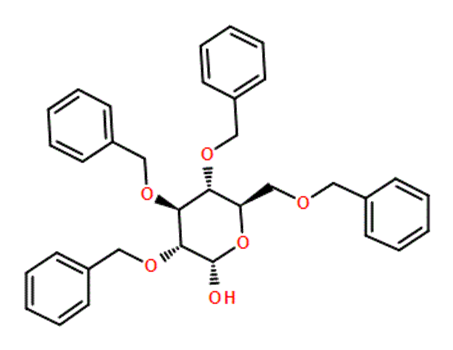 6564-72-3 2,3,4, 6-Tetra-o-benzyl-α-D-Glucopyranosebenzylated aldopyranosepreparation