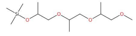 图1 三丙二醇单甲醚的结构