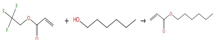 图2 丙烯酸己酯的合成路线